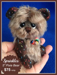 Sprinkles - Mohair Artist Pixie Bear