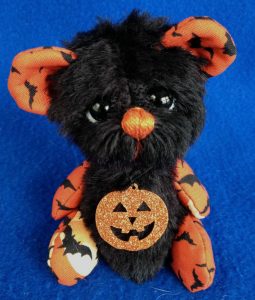 Belfry - mohair artist teddy bear Halloween