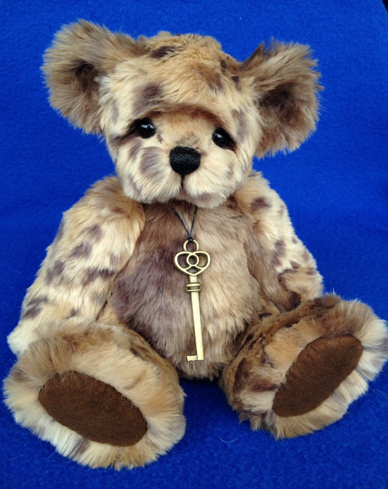 Jasper - Faux Fur Artist Teddy Bear by Teddies by Laura Lynn