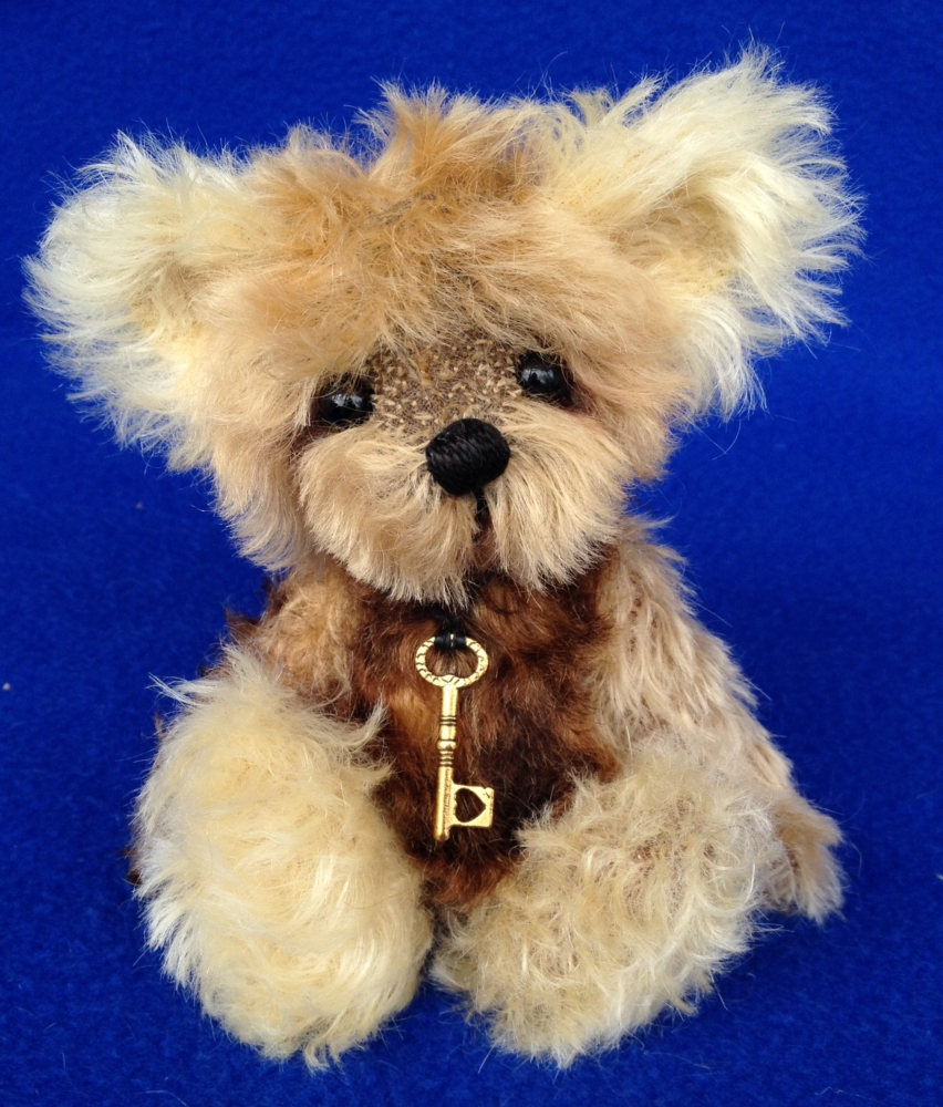 Patch - Mohair Artist Teddy Bear by Teddies by Laura Lynn