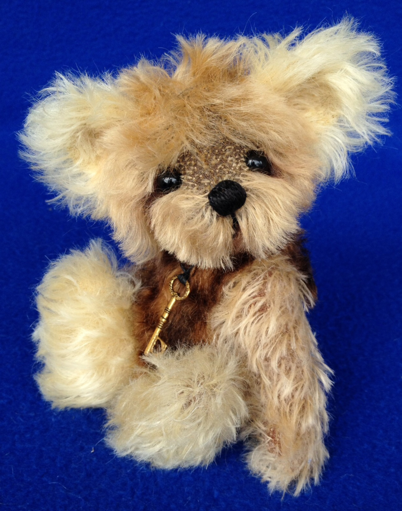 Patch - Mohair Artist Teddy Bear by Teddies by Laura Lynn