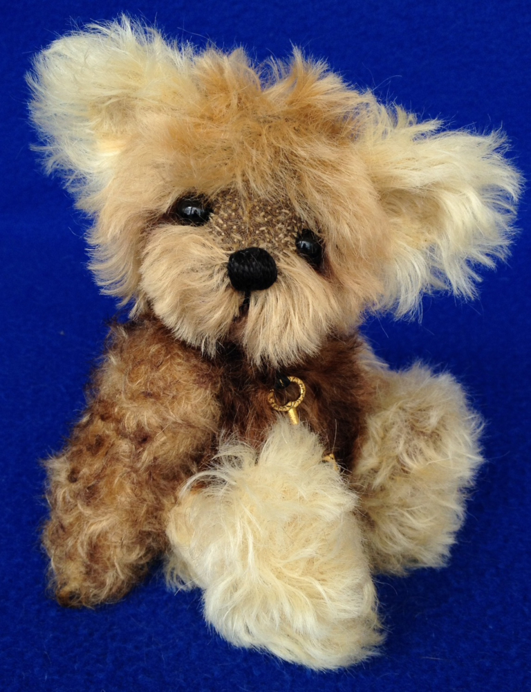 Patch - Mohair Artist Teddy Bear by Teddies by Laura Lynn