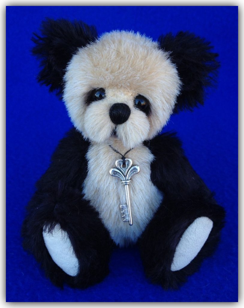 Miniature Artist Panda Bear - Bamboo