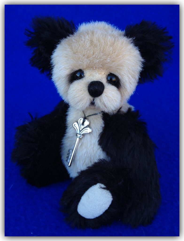 Miniature Artist Panda Bear - Bamboo