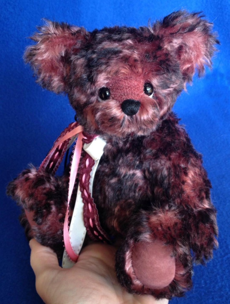 Valentine OOAK Mohair Artist Teddy Bear