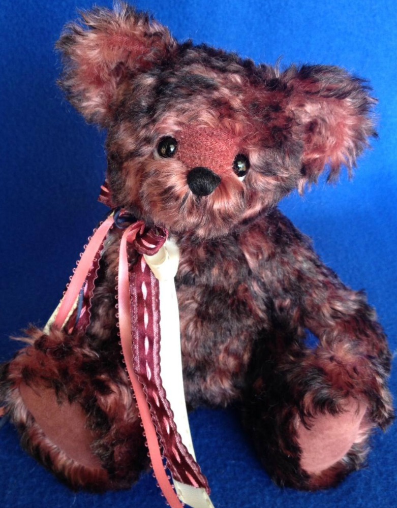 Valentine OOAK Mohair Artist Teddy Bear