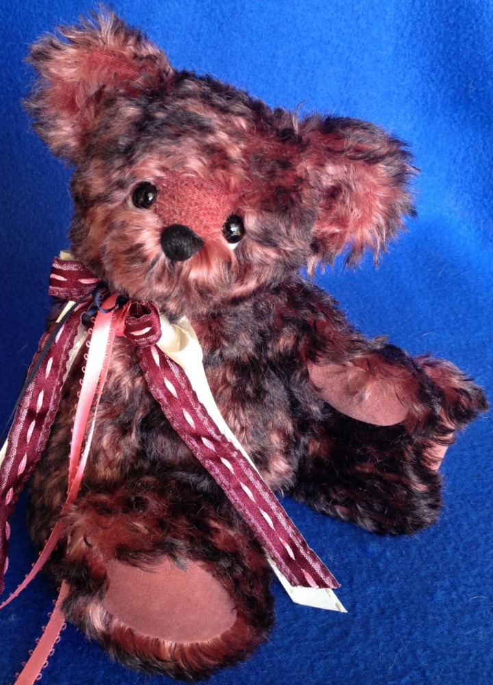 Valentine OOAK Mohair Artist Teddy Bear