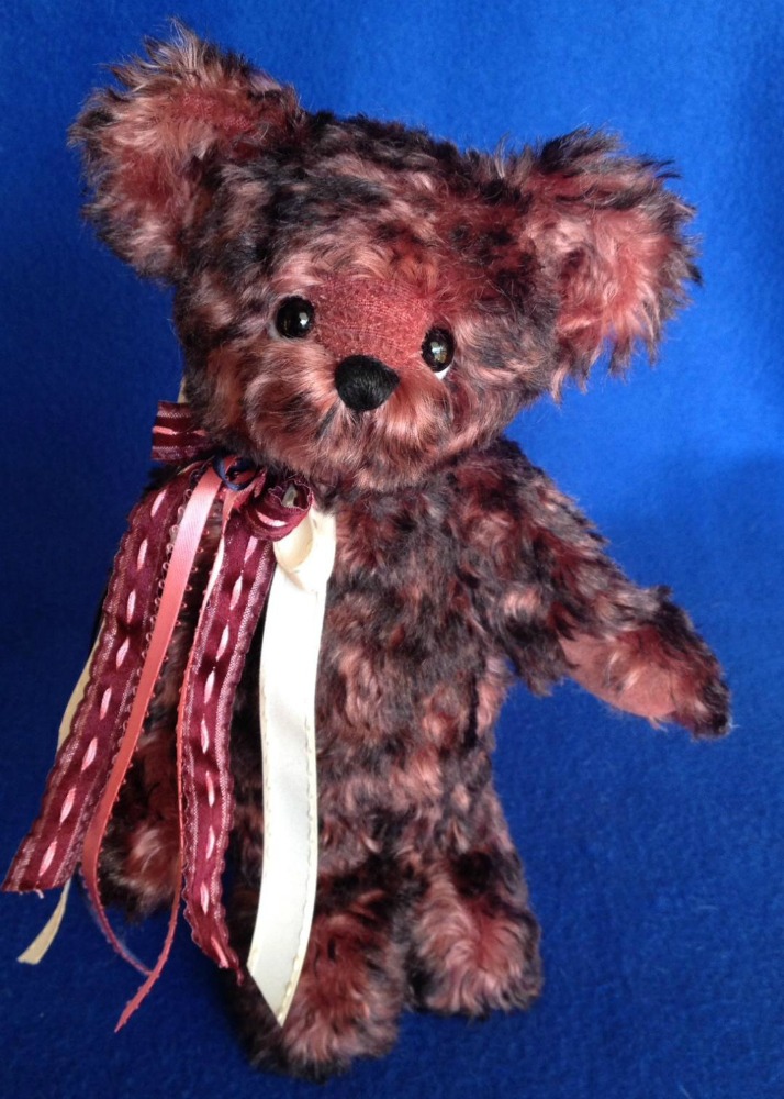 Valentine OOAK Mohair Artist Teddy Bear