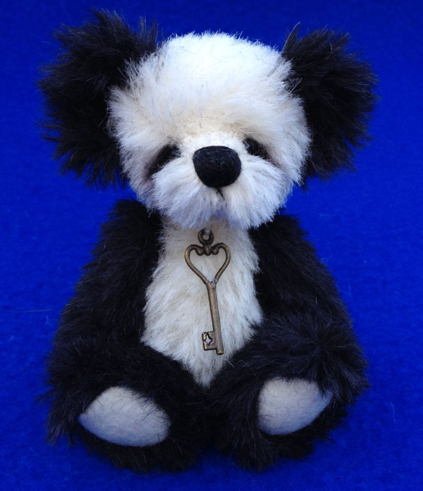 Peking - Artist Miniature Panda Bear by Laura Lynn