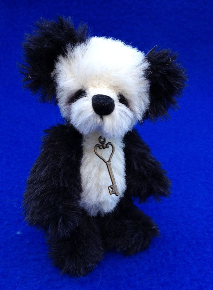 Peking - Artist Miniature Panda Bear by Laura Lynn