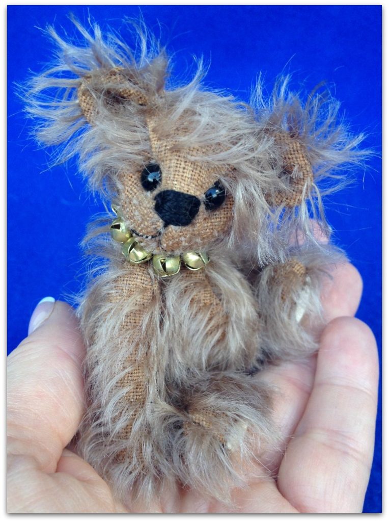 Milk Dud - Miniature Mohair Artist Teddy Bear