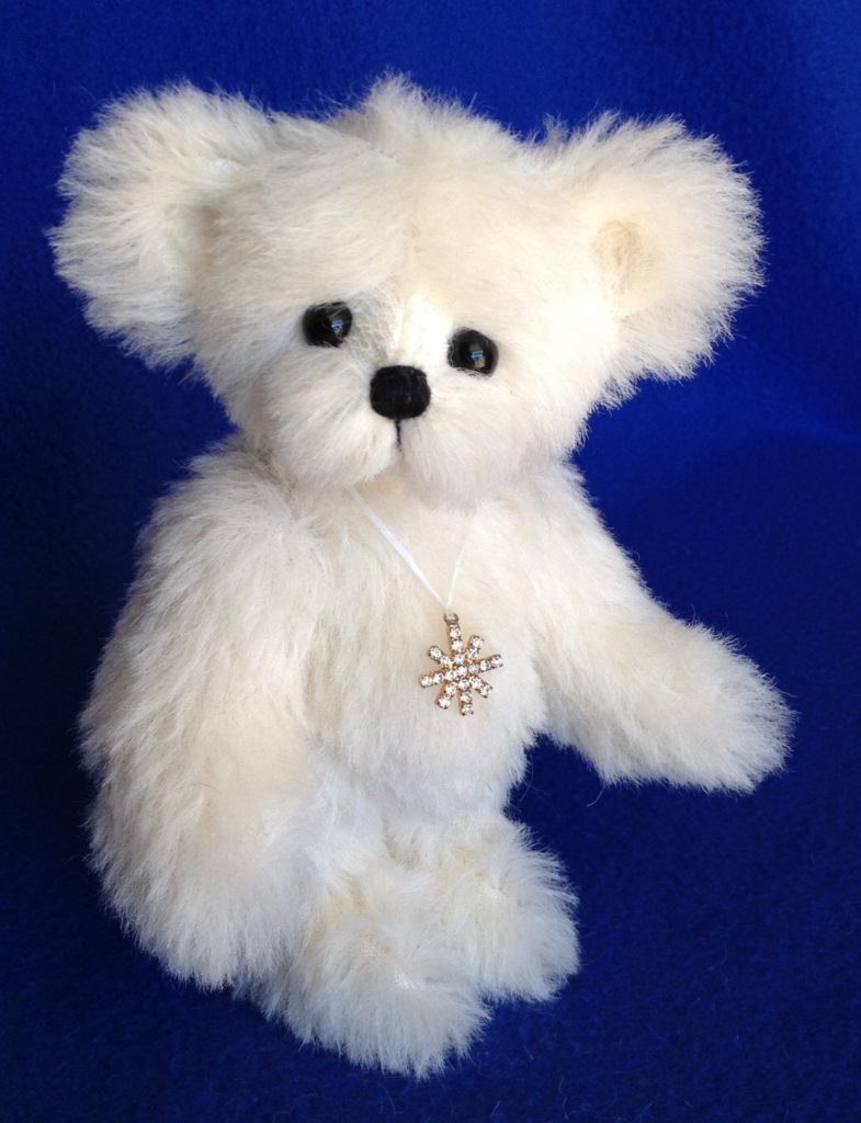 Snow - OOAK Alpaca Polar Bear by Laura Lynn