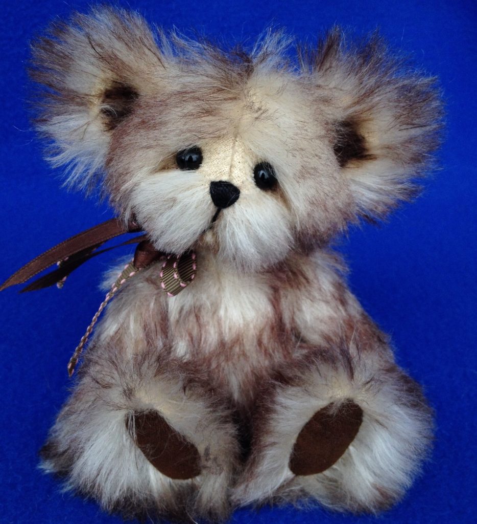 Benji - OOAK Mohair Artist Teddy Bear by Laura Lynn