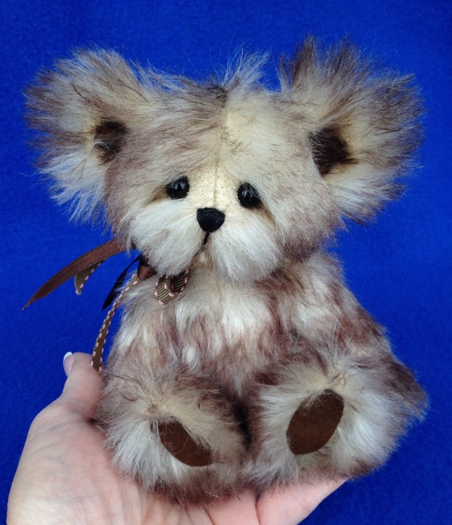 Benji - OOAK Mohair Artist Teddy Bear by Laura Lynn