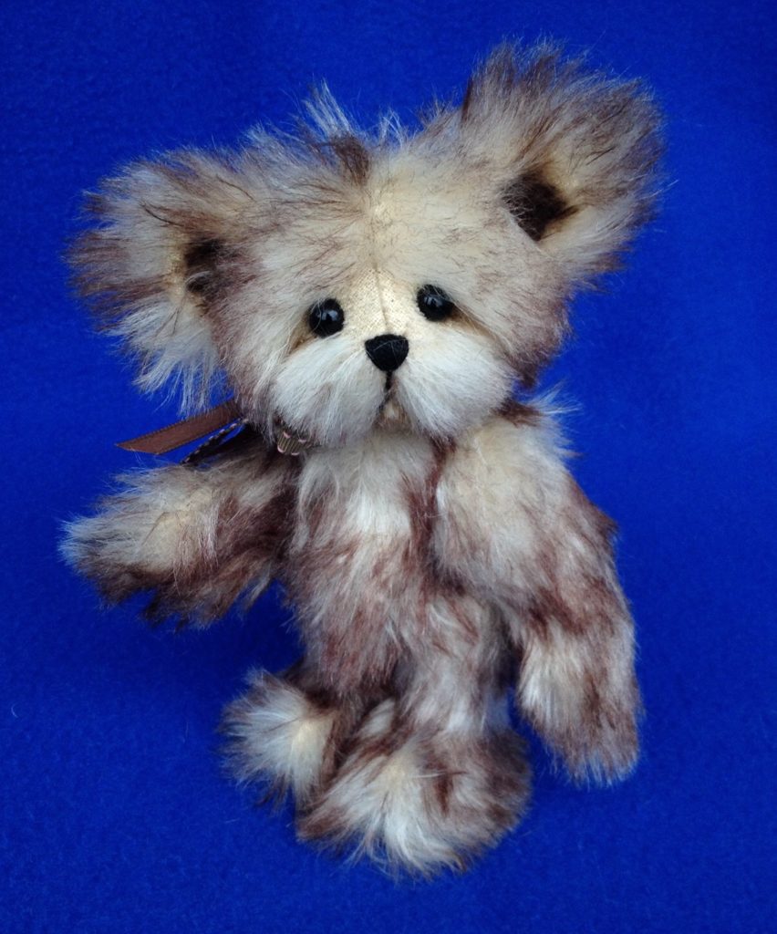 Benji - OOAK Mohair Artist Teddy Bear by Laura Lynn