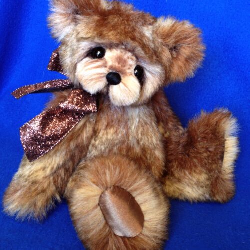 Brownbeary: 12" Faux Fur Bear - SOLD