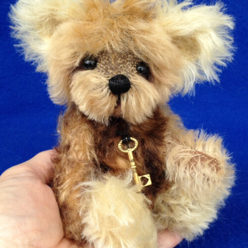 Patch - Mohair Artist Teddy Bear by Teddies by Laura Lynn