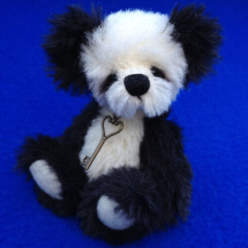 Peking - Artist Miniature Panda Bear by Laura Lynn