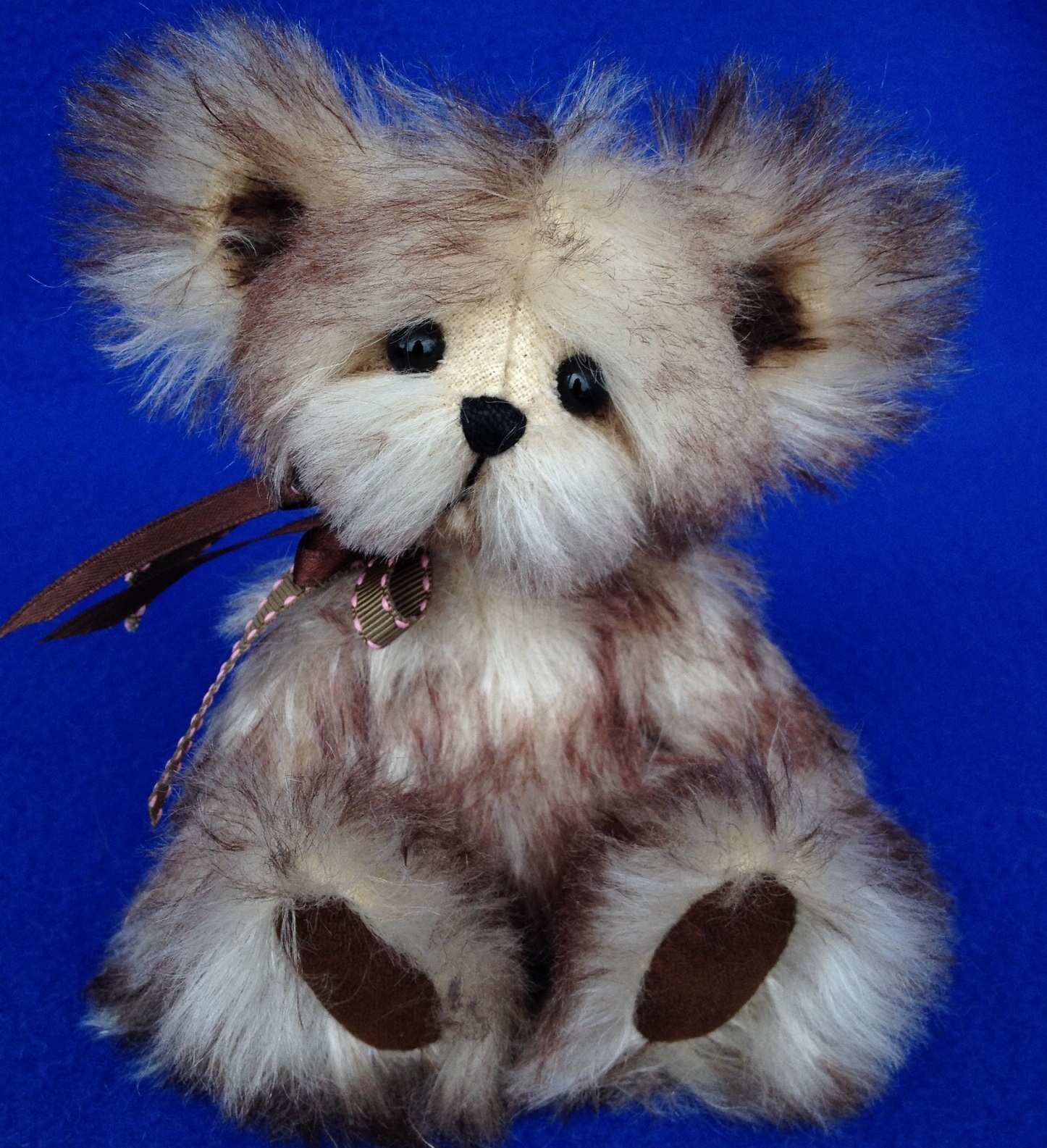 Benji - OOAK Mohair Artist Teddy Bear by Laura Lynn
