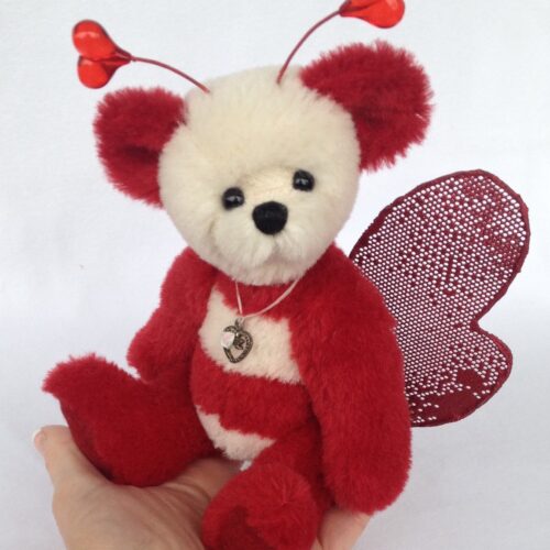 SOLD!  Bee Mine:  8" Valentine's Day Bumblebee Teddy Bear