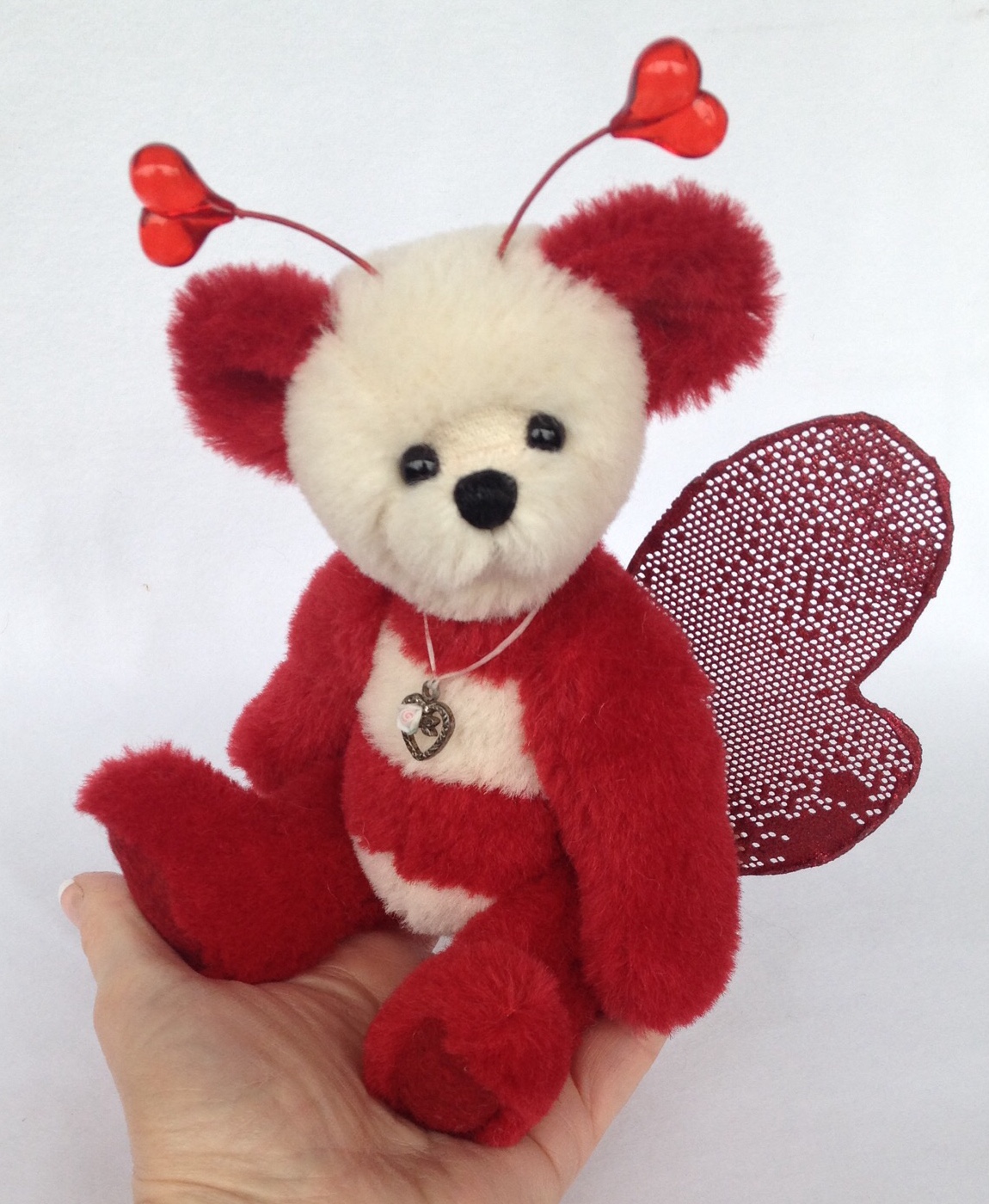 SOLD! Bee Mine: 8" Valentine's Day Bumblebee Teddy Bear