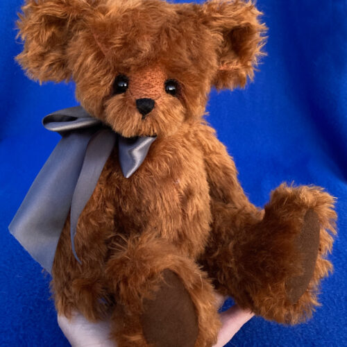 SOLD! Cinnamon:  12” Artist Mohair Teddy Bear