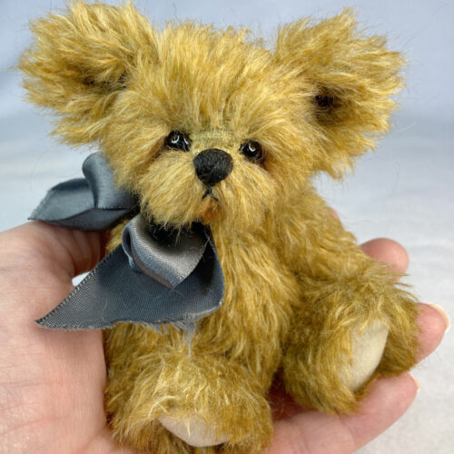 SOLD! Gizmo:  Miniature Artist Mohair Bear