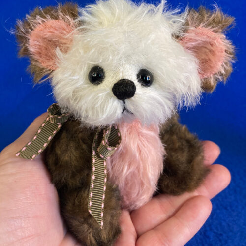 Sprinkles:  5” Mohair & Faux Fur Ice Cream Pixie Bear