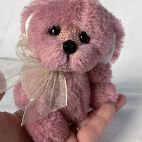 SOLD! Jelly Bean:  5” Easter Pixie Bunny