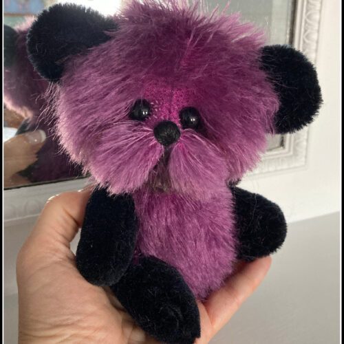 SOLD! Thistle:  Halloween Mohair Artist Teddy Bear