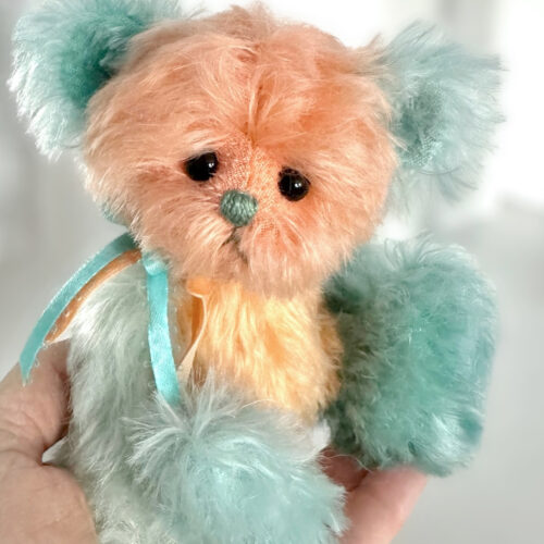 SOLD! Jamaica - Mohair Pocket Bear Artist Teddy Bear