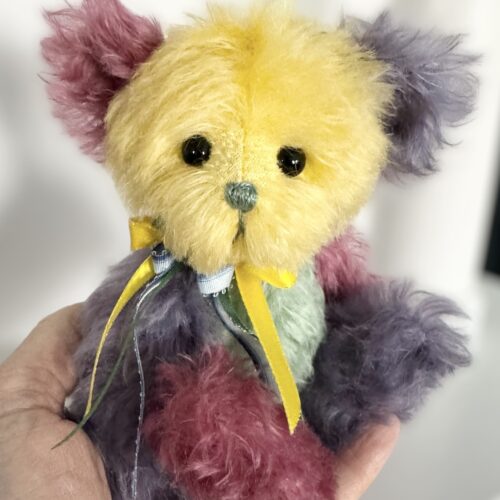 SOLD! Lollipop - Mohair Pocket Bear Artist Teddy Bear