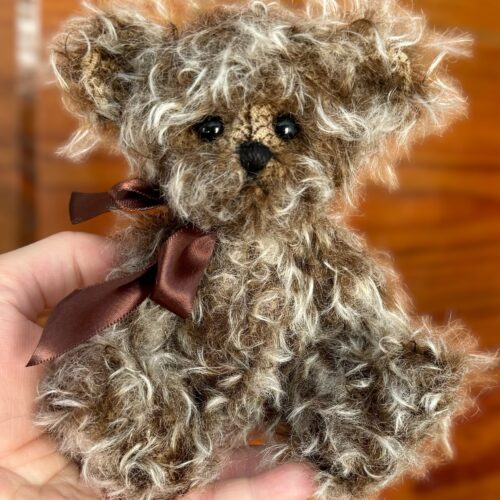 SOLD! Harry -  Mohair Pocket Bear Artist Teddy Bear