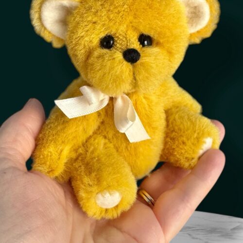 SOLD! Lemon Drop - Yellow Artist Teddy Bear