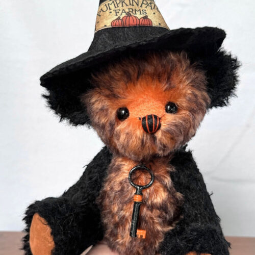 SOLD! Hazel - 10" Halloween Witch Teddy Bear