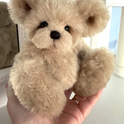 SOLD! Cuddles - 7 1/2" Faux Fur Artist Teddy Bear