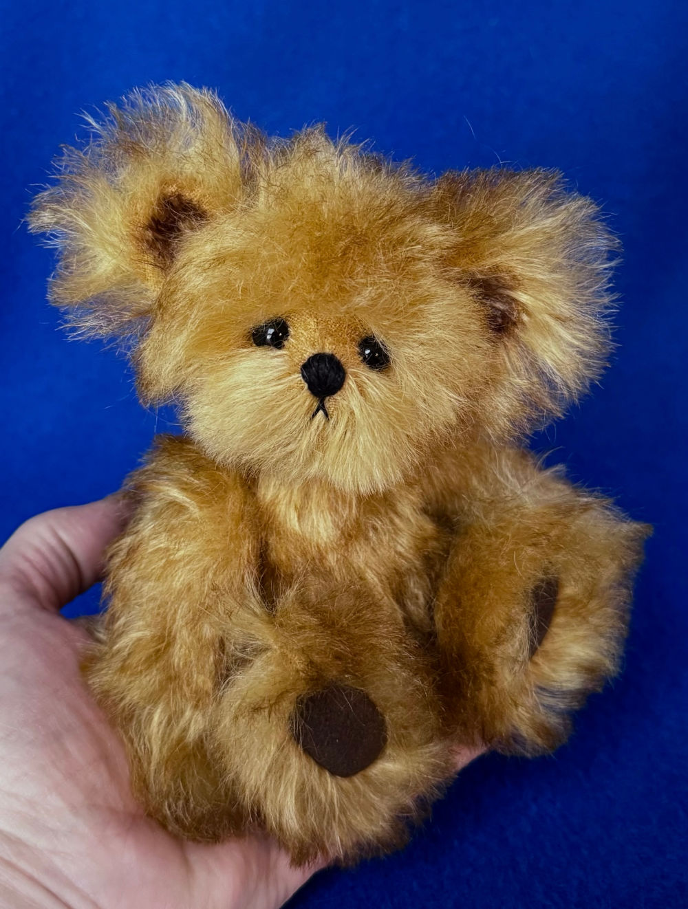 SOLD! Butterscotch - 6 1/2" Mohair Artist Teddy Bear