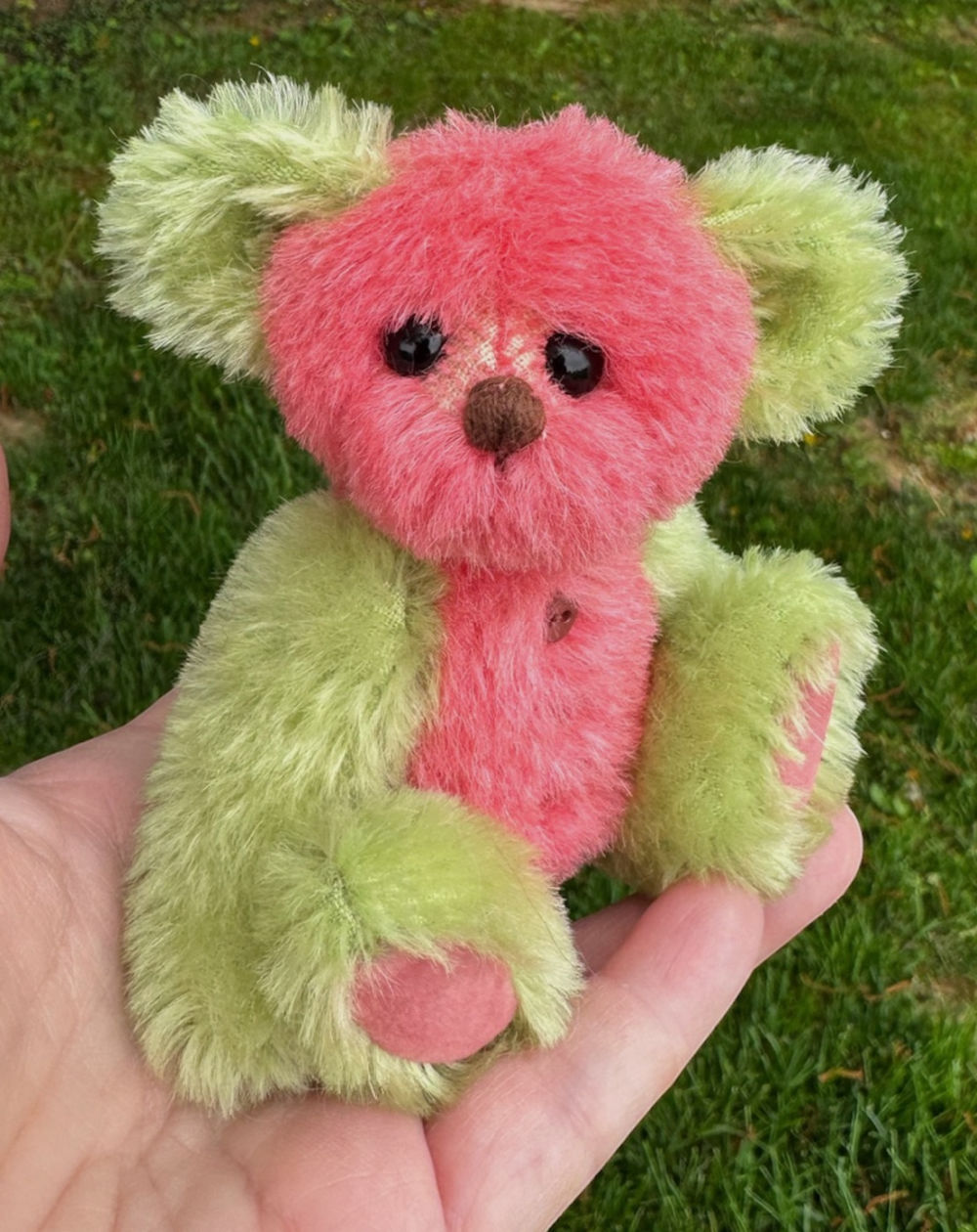 SOLD! Sugar Baby: 4 3/4” Miniature Artist Teddy Bear