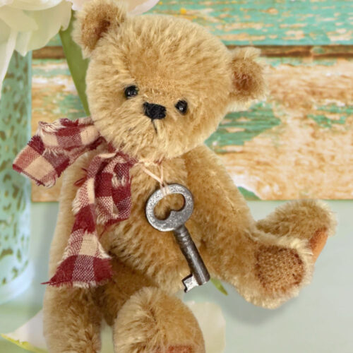 Albert- 6"  Old Fashioned Mohair Artist Teddy Bear