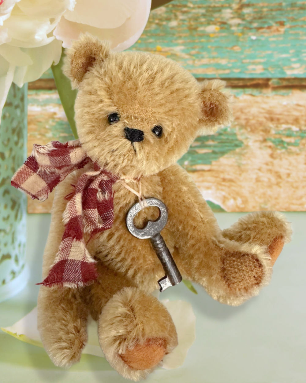 Albert- 6" Old Fashioned Mohair Artist Teddy Bear